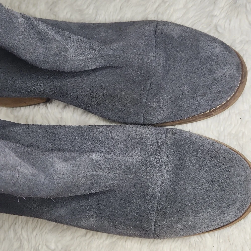 Women's Toms Esme Gray Boots Sz 8.5